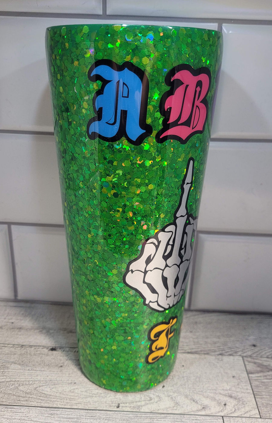 ABCDE tumbler version two